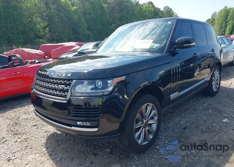 2017 Land Rover Range Rover 3.0L V6 Supercharged from USA, damaged, VIN SALGR2FV4HA352967